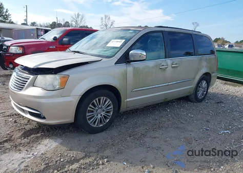 2014 Chrysler Town & Country Touring-L из США, поврежденный, VIN 2C4RC1CG1ER372344